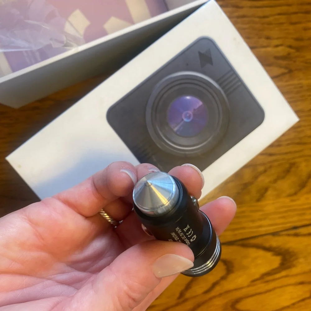 NEXAR beam GPS camera mount with charging adaptor for front dash
